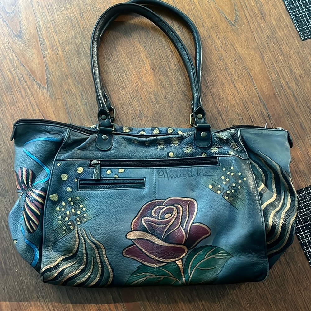 Vintage Anuschka leather bag